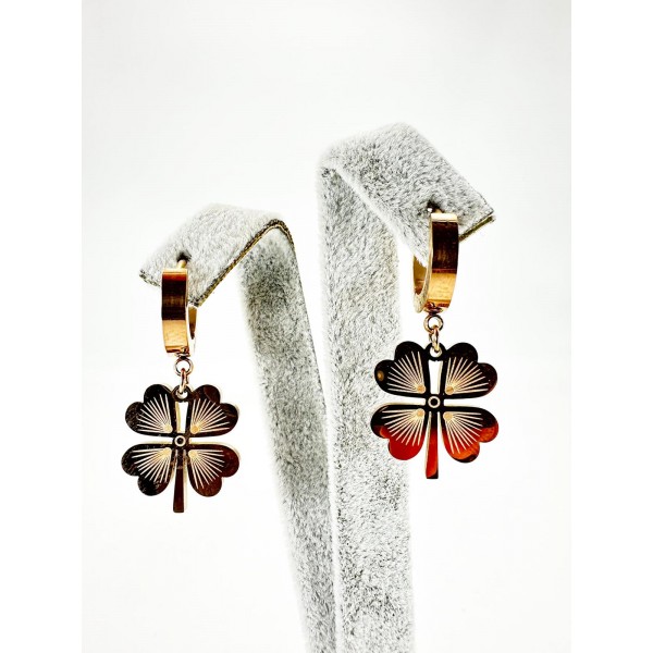 Rose Yonca Küpe Rose Yonca Küpe